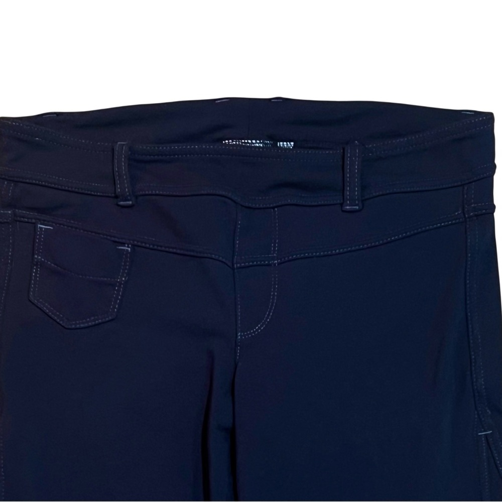 Athleta Black Pilayo Dipper Bootcut Activewear Pants Black Tall Size Small - Picture 2 of 8